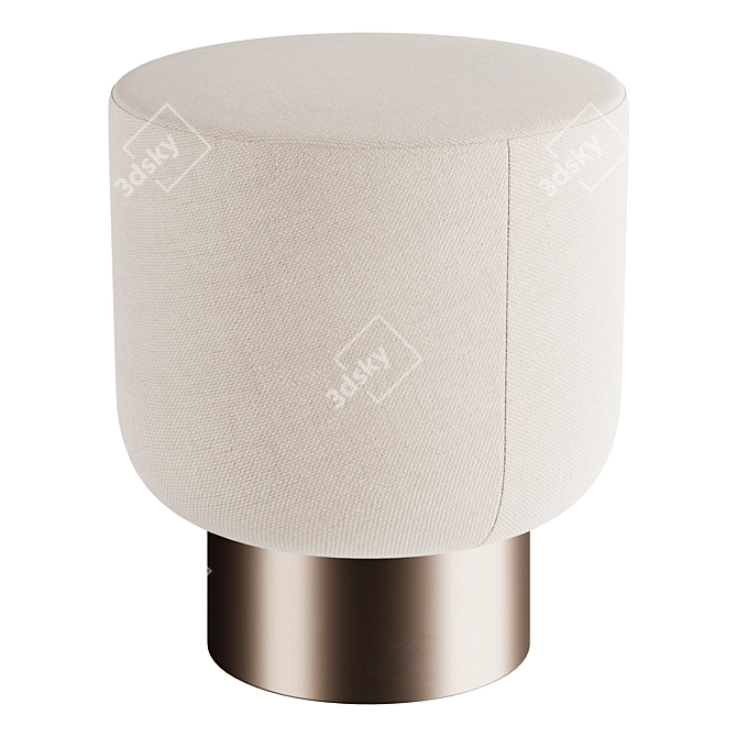 Bonaldo BELT & CROSS Ottoman 3D model image 2