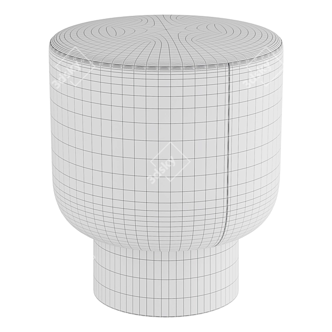 Bonaldo BELT & CROSS Ottoman 3D model image 3