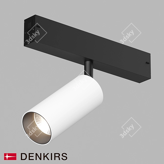 Denkirs Smart Track Lights- CRI>90 3D model image 1