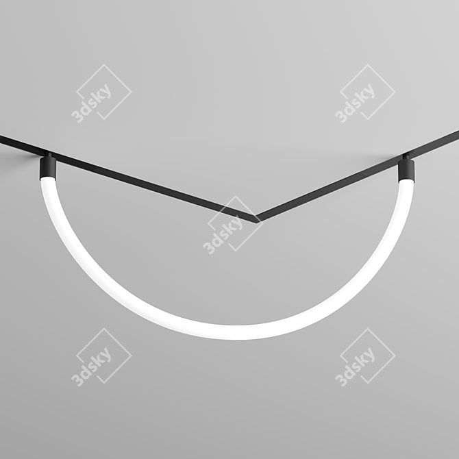 Ray Smart Track Lighting Kit 3D model image 2