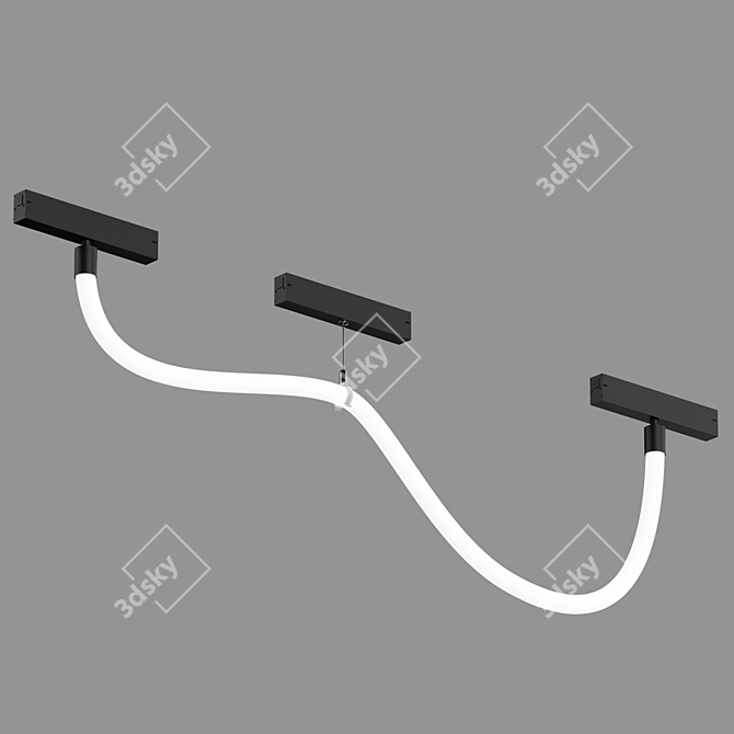 Ray Smart Track Lighting Kit 3D model image 6