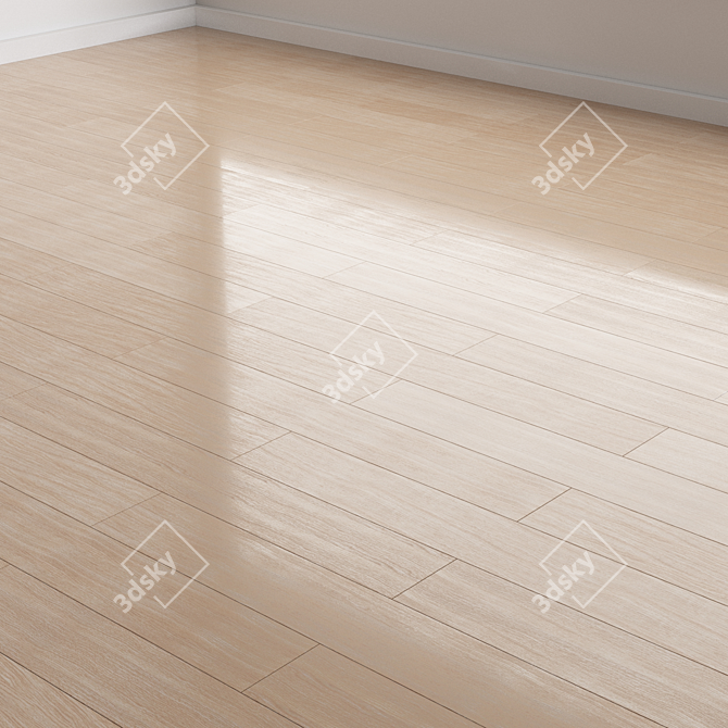 Versatile Oak Flooring Collection 3D model image 6