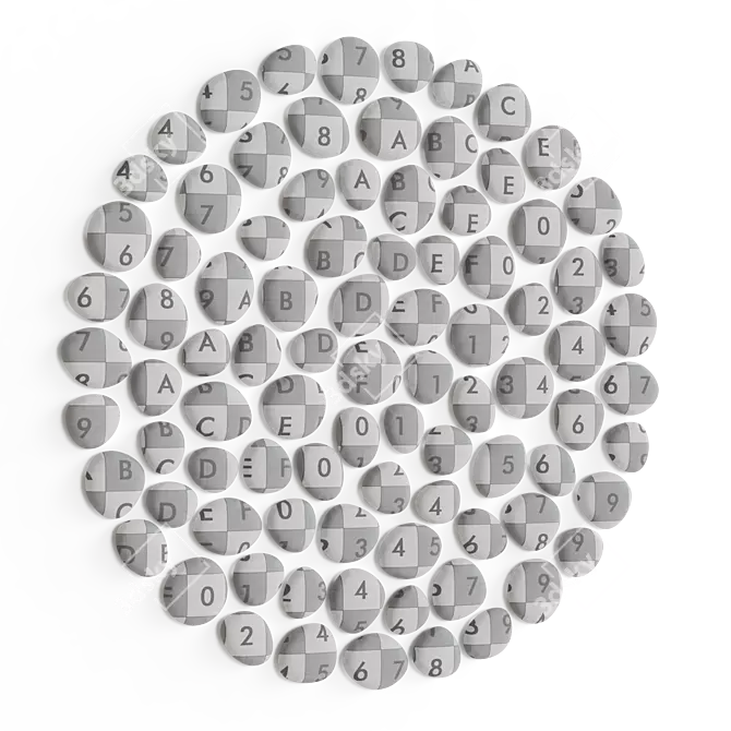 Reflective Rondo by Zieta 3D model image 7