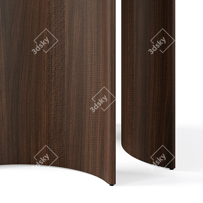 Modern Dining Set: Marnay Table & Ami Chair 3D model image 8