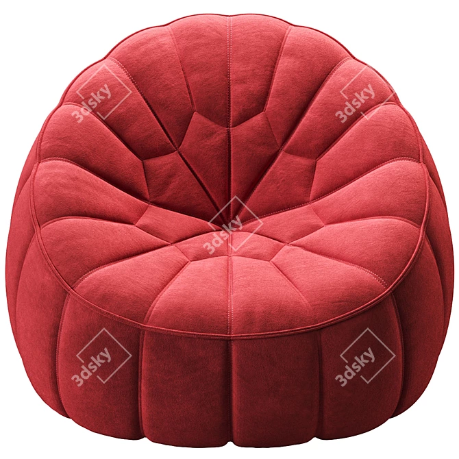 Complete Element Ottoman Armchair 3D model image 6