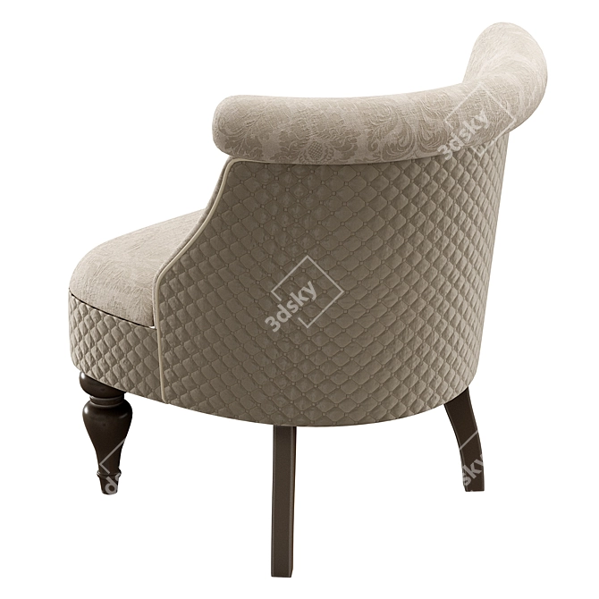 Basho Konyshev Chair TurboSmooth Model 3D model image 5