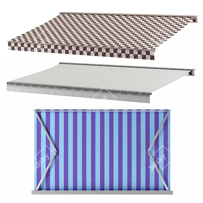 Shade Easy Setup Awning Kit 3D model image 6