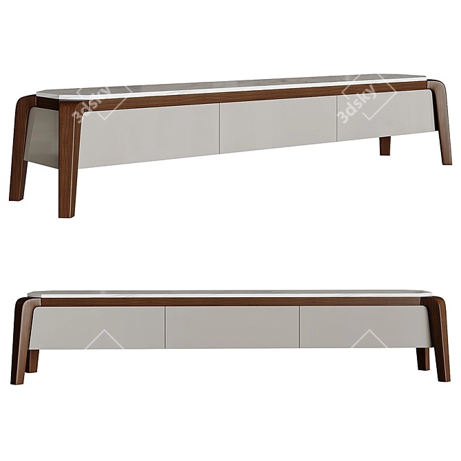 LaLume TV Stand - TV00140 3D model image 1