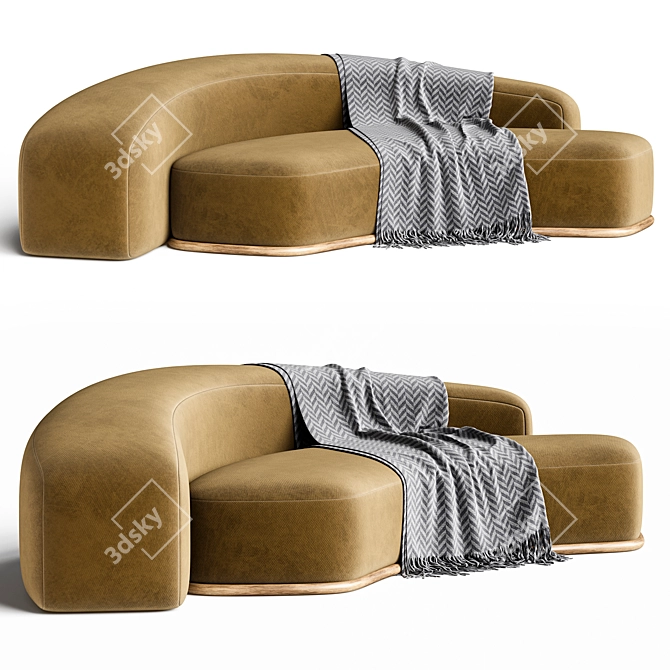 Innovative LS28B Daybed Design 3D model image 2