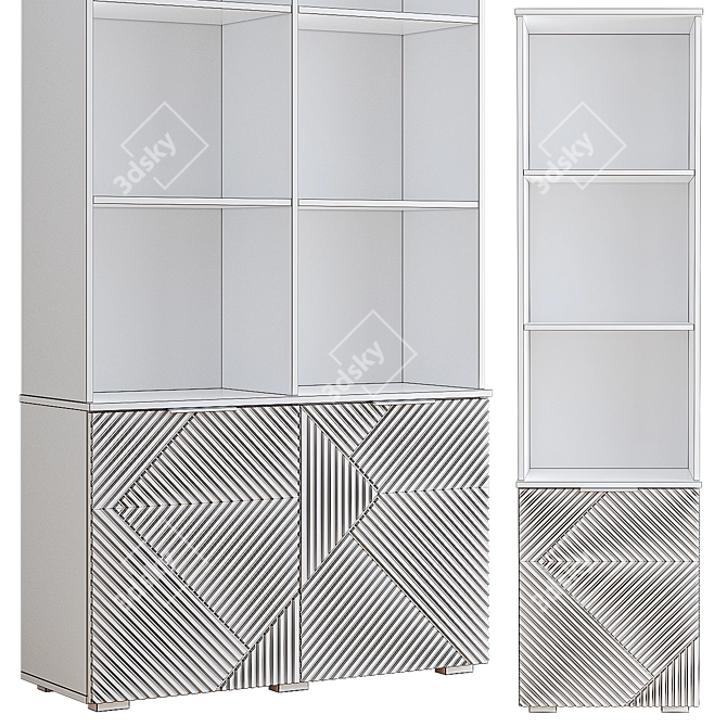 Shelton Shelving Set by Divan.ru 3D model image 6