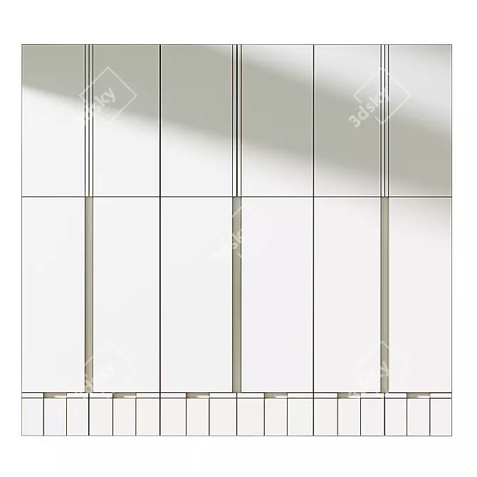 Modern Model Wardrobe 43 3Ds 3D model image 3