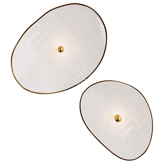 Modern Pendant Lamp Ariane 3D model image 2