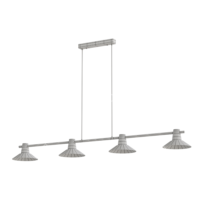 CICLA LONG 4 Pendant Light 3D model image 4