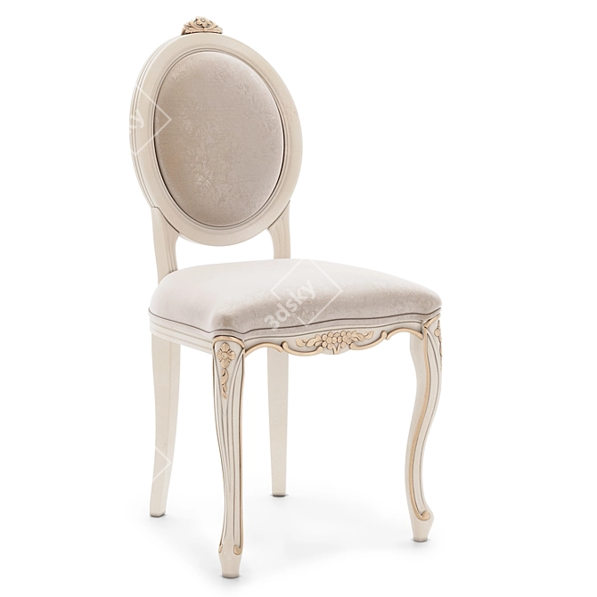  Handcrafted Madlen Chair by Romano 3D model image 2