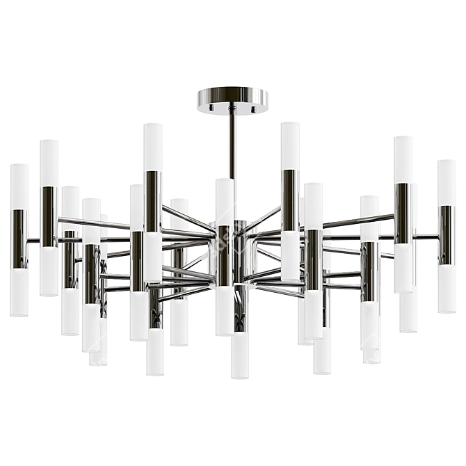 Elegant Bastone 346 Smart Chandelier 3D model image 1