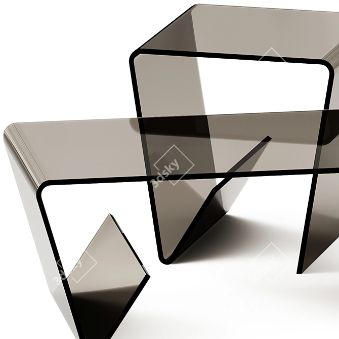 Modern and Stylish Coffee Set 3D model image 4