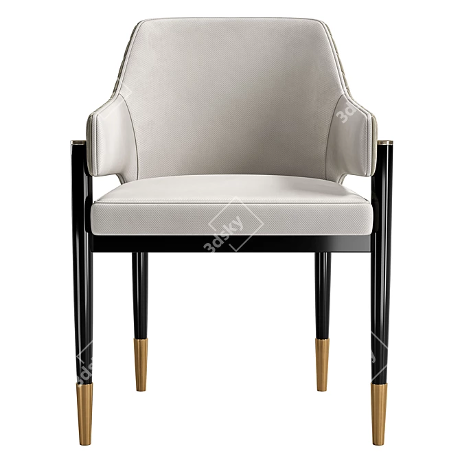 Modern Claire Chair Furniture Set 3D model image 2