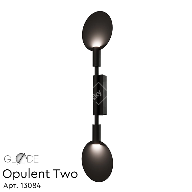  Sleek Minimalist Light Fixture 3D model image 1