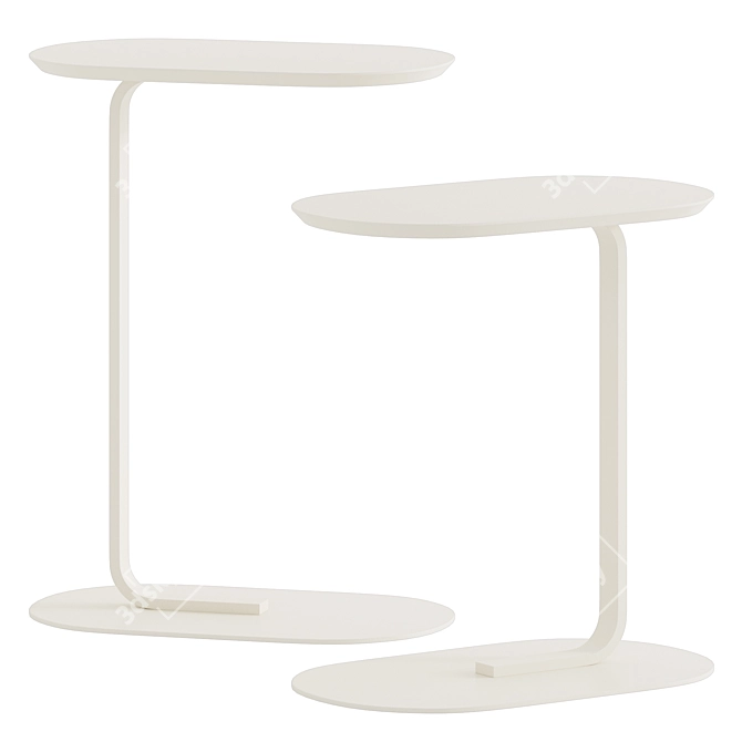 Modern Relate Side Table: 3D-Ready 3D model image 4