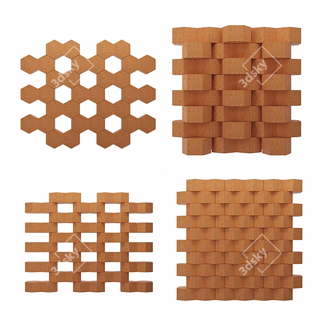 Hives 3D Element by Grcic 3D model image 1