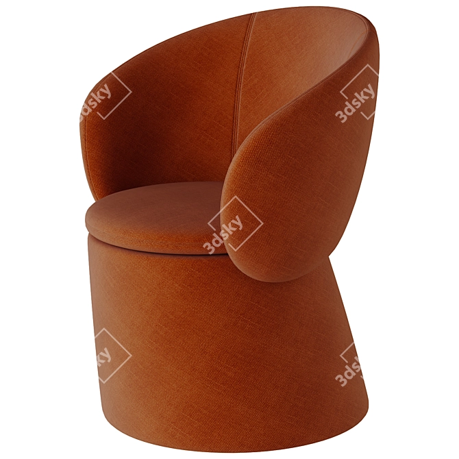 Modern Nebula Monaca Chair Model 3D model image 3