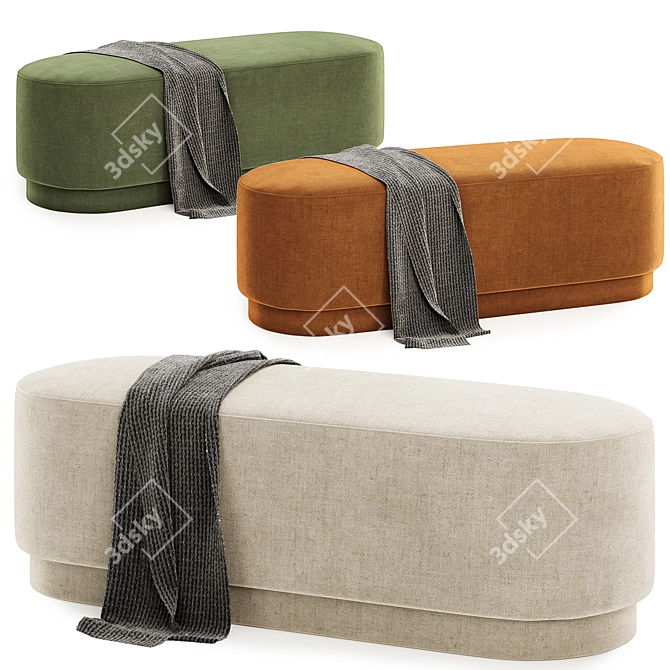 Montbel Tablet 5277: Colorful Elegance 3D model image 1