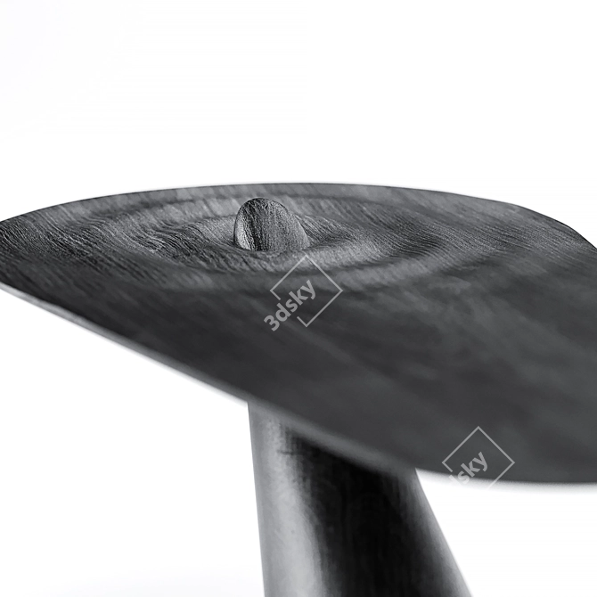 Modern Wave Table by Manner 3D model image 3