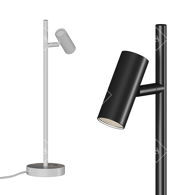 Swivel Design Table Lamp 3D model image 1