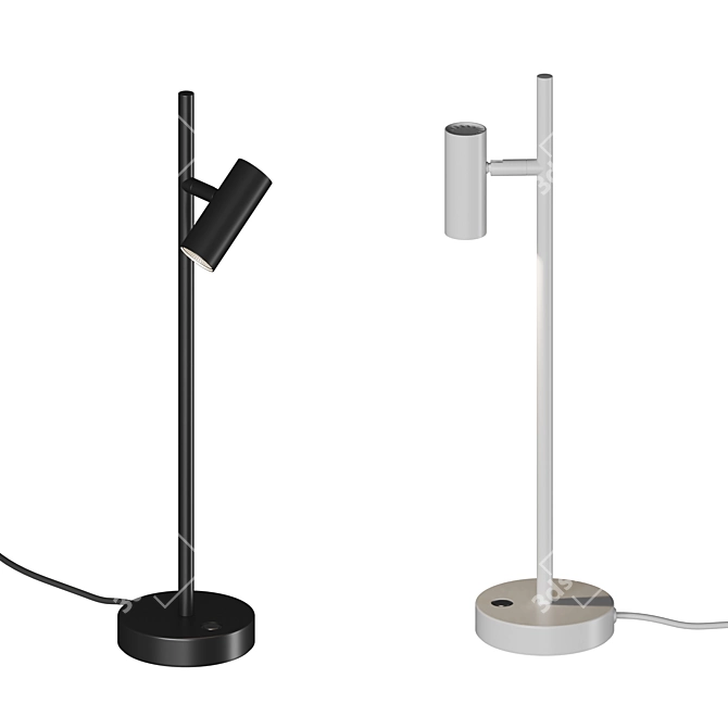 Swivel Design Table Lamp 3D model image 2