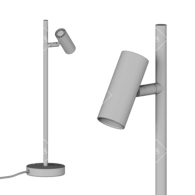 Swivel Design Table Lamp 3D model image 3