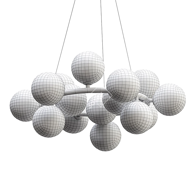 ImperiumLoft Pendant Chandelier LINDA 3D model image 3