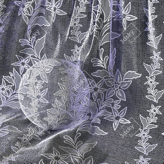 Lace & Embroidery Texture Collection 3D model image 2