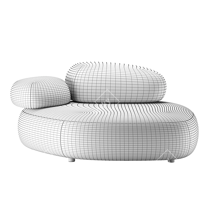 Moroso Set 2 Pebble Rubble 3D model image 7