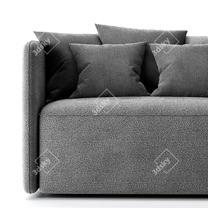 Wave Sofa by Manner & Matter 3D model image 3