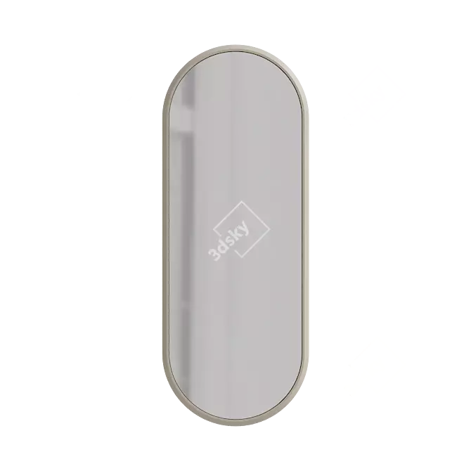 Primo Collection MDF Mirror 3D model image 4