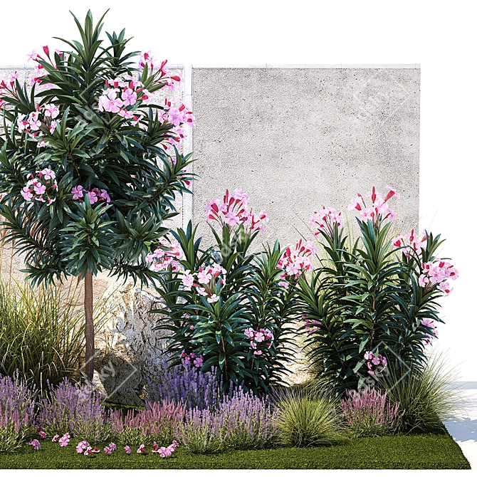 Urban Oasis Collection: Plants & Trees Set 3D model image 3