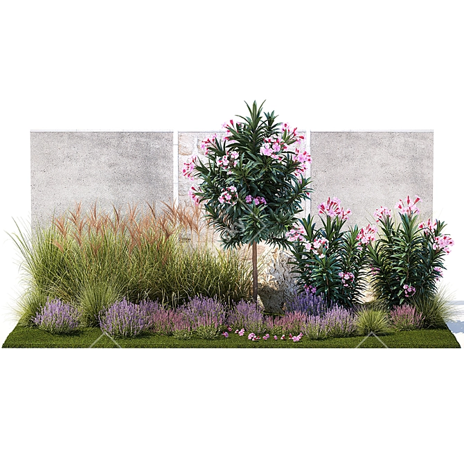 Urban Oasis Collection: Plants & Trees Set 3D model image 5