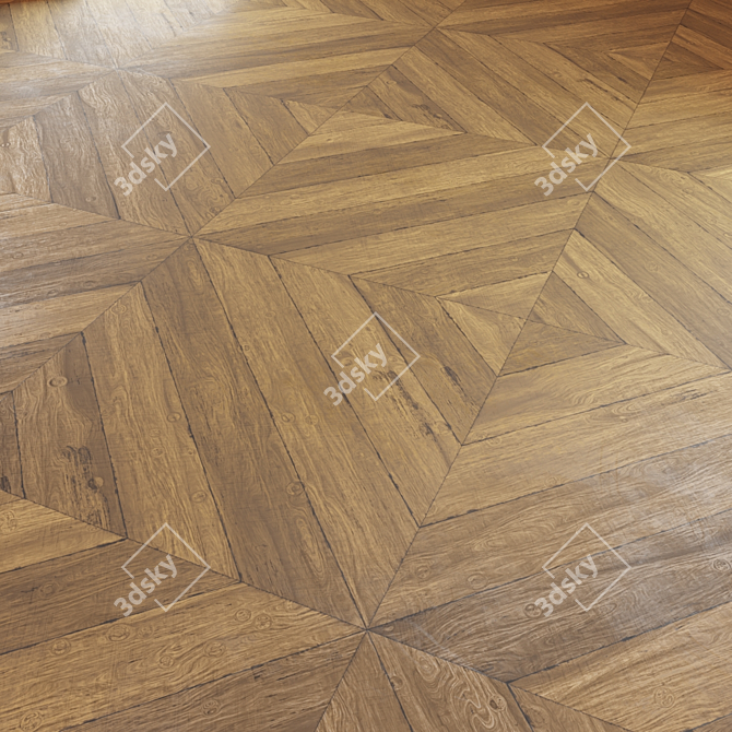 PBR Wood Texture Set 01 3D model image 4