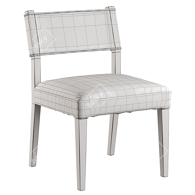 Winchester Beige Dining Chair 2014 3D model image 3