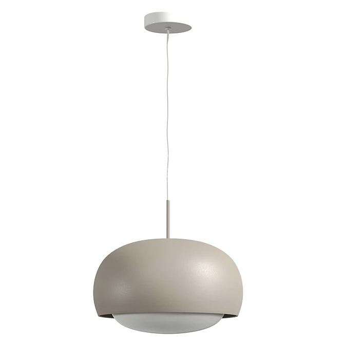 Gema M Ceramic Pendant Lamp 3D model image 2