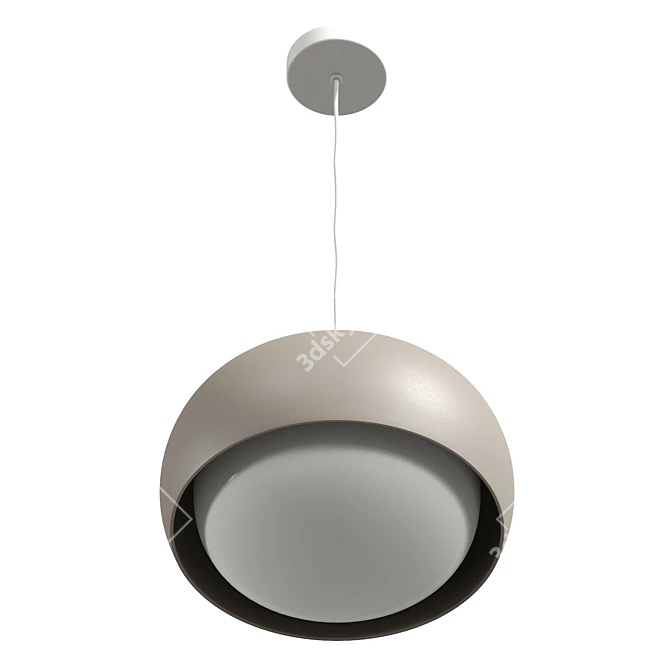 Gema M Ceramic Pendant Lamp 3D model image 4