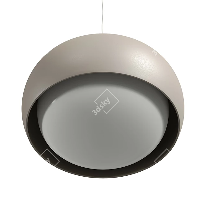 Gema M Ceramic Pendant Lamp 3D model image 5