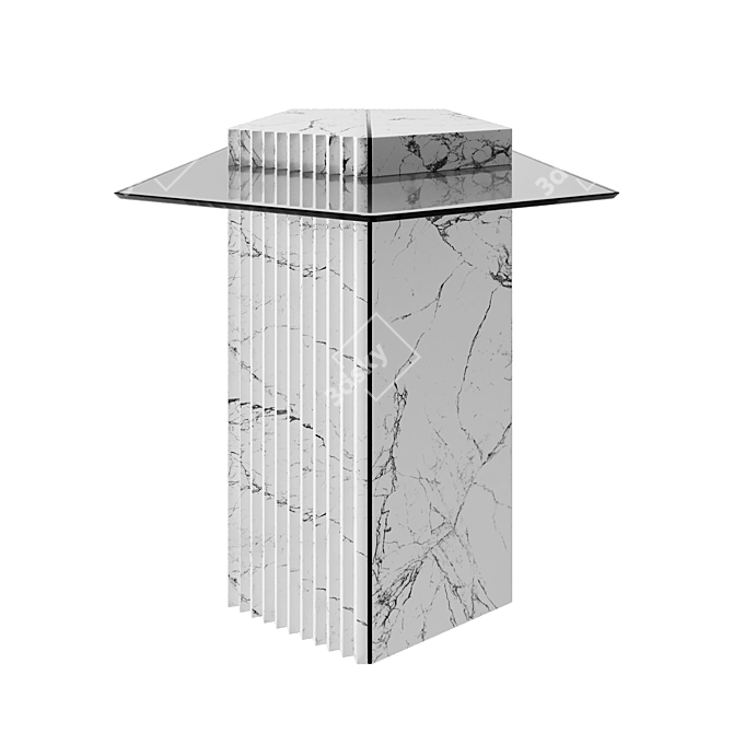 Luxxu Mayer Side Table 3D model image 2