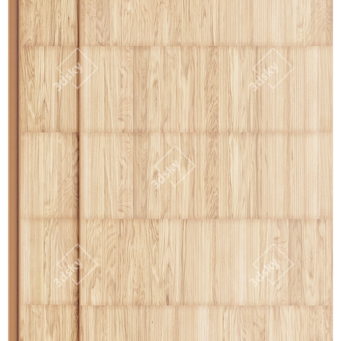 Modular Sliding Wall/Door 3D model image 3