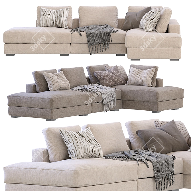 Modern BoConcept Cenova Sofa 3D model image 3
