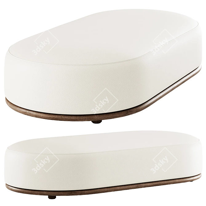 Aesthetic Cask XL Ottoman 3D model image 4