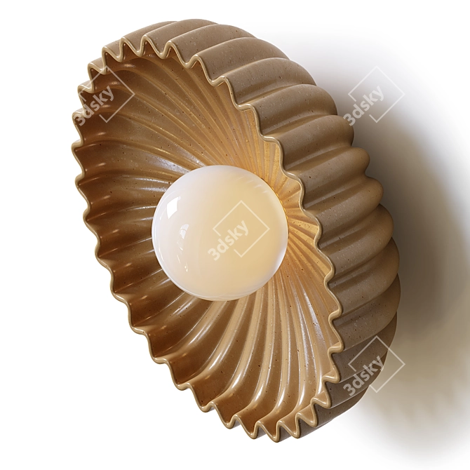 Modern Minimalist Ostro Wall Lamp 3D model image 3