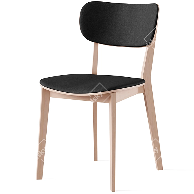 Edinburgh Dining Table with Kato Chair 3D model image 9