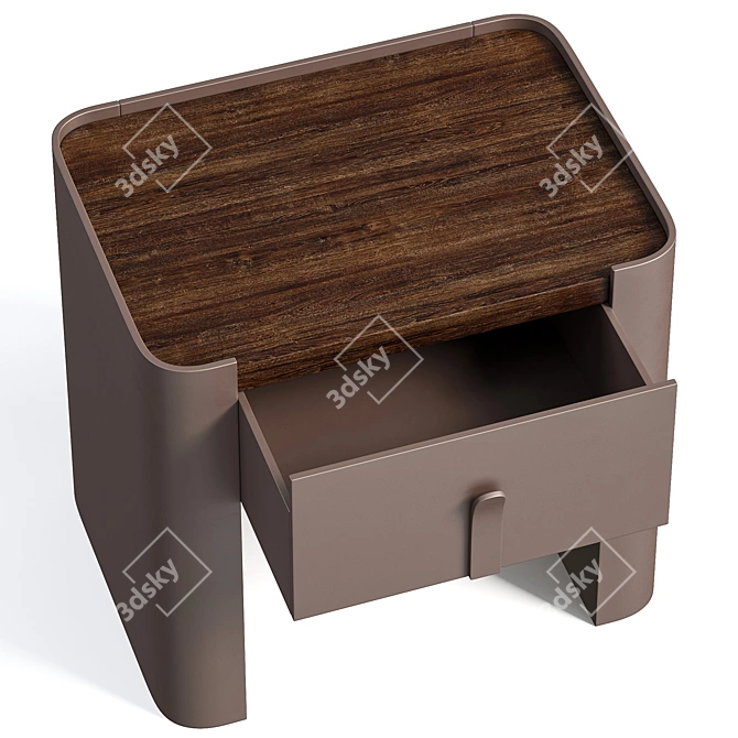  Modern RIC Bedside Table 3D model image 4