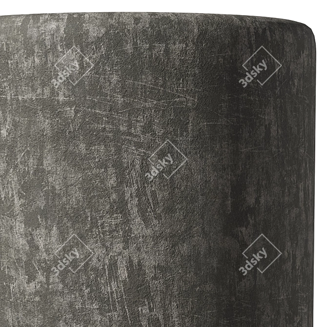 Seamless 3D Plaster Material Texture 3D model image 4